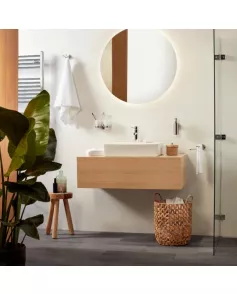 APS8845 Haceka Kosmos Hook Double Chrome Chrome