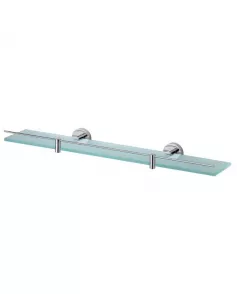 APS8857 Haceka Kosmos Shelf Glass Chrome 60cm Chrome