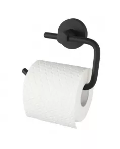 APS8901 Haceka Kosmos Toilet Roll Holder without Cover Mat Black Matt Black