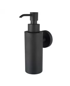APS8906 Haceka Kosmos Soap Dispenser Matt Black Matt Black