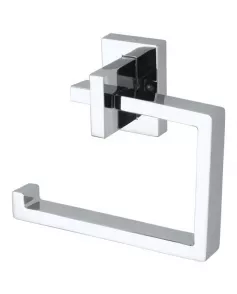 APS8967 Haceka Edge Toilet Roll Holder without Cover Chrome Chrome