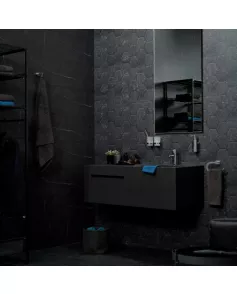 APS9023 Haceka Gio Towel Ring Chrome Chrome