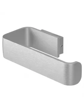APS9025 Haceka Aline Toilet Roll Holder Brushed Aluminum Brushed Aluminium