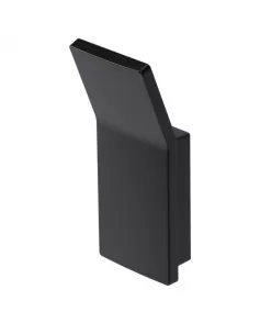 APS9038 Haceka Aline Hook Single Black Aluminum Black