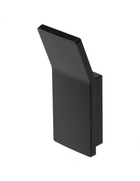 APS9038 Haceka Aline Hook Single Black Aluminum Black