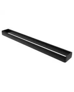 APS9043 Haceka Aline Towel Rail Single Black Aluminum 60cm Black